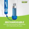imageFirefly Slim Sonic Hot Wheels Toothbrush with USB Charging and Antibacterial Cover Ages 3 1 Count