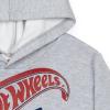 imageHot Wheels Fleece Pullover Hoodie Toddler to Big Kid Sizes 2T  1820Heather Grey
