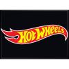 imageAta Boy Hot Wheels Logo on Black 25 X 35 Magnet for Lockers and Refrigerators