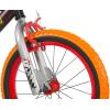 imageDynacraft Hot Wheels Boys BMX Bikes Sizes 12  18 for Ages 39 Years in red Black with Handlebar rev Grip Play FeatureBlack