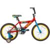 imageDynacraft Hot Wheels Boys BMX Bikes Sizes 12  18 for Ages 39 Years in red Black with Handlebar rev Grip Play FeatureRed