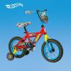 imageDynacraft Hot Wheels Boys BMX Bikes Sizes 12  18 for Ages 39 Years in red Black with Handlebar rev Grip Play FeatureRedBlue