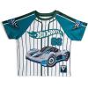 imageHot Wheels Athletic Mesh Baseball Jersey TShirt and Shorts Outfit Set Toddler to Big Kid Sizes 2T  1012Tropical Teal Green