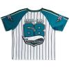 imageHot Wheels Athletic Mesh Baseball Jersey TShirt and Shorts Outfit Set Toddler to Big Kid Sizes 2T  1012Tropical Teal Green