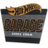 imageHot Wheels Flaming Tire Metal Sign  Classic Hot Wheels Wall Decor for Bedroom Garage or Man CaveGray