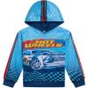 imageHot Wheels Fleece Pullover Hoodie and Jogger Pants Outfit Set Toddler to Big Kid Sizes 2T  1416Blue