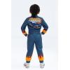 imageHot Wheels French Terry Racing Zip Up Coverall Toddler to Big Kid Sizes 2T  1012Gray