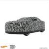 imageHot Wheels I Custom Car Cover MadetoOrder I by Hero Covers I Custom Made to fit Your Vehicle Decorative Automotive Protection Cover I Outdoor and Indoor Car Cover I Carrying Bag I Black amp White