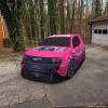 imageHot Wheels I Custom Car Cover MadetoOrder I by Hero Covers I Custom Made to fit Your Vehicle Decorative Automotive Protection Cover I Outdoor and Indoor Cover I Bag I Rodger Dodger Pink Car Cover