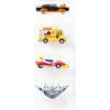 imageHot Wheels Marvel Premium 4Pack of 4 Toy Cars Trucks amp Vans Inspired by Popular Comic Book Characters in 164 Scale