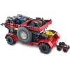 imageHot Wheels Monster Trucks Playset Toy Truck amp Car Down Hill Race amp Go with 164 Scale Bone Shaker amp 164 Scale Vehicle