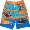 imageHot Wheels Raglan Rash Guard and Swim Trunks UPF 50 Outfit Set Toddler to Big Kid Sizes 2T  1012Blue