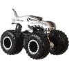 imageHot Wheels Toy Monster Trucks Creature 3Pack Set of 3 Toy Trucks in 164 Scale Shark Wreak Piranahh amp MegaWrex