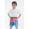 imageHot Wheels UPF 50 Swim Trunks Toddler to Little Kid Sizes 3T  78Blue