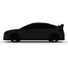 imageIndoor amp Outdoor Custom Car Cover Compatible with Honda Civic Type R 2024  Personalized Hot Wheels Style Design UV Dust amp Weather Protection BlueBlack
