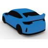 imageIndoor amp Outdoor Custom Car Cover Compatible with Honda Civic Type R 2024  Personalized Hot Wheels Style Design UV Dust amp Weather Protection BlueBlue