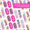 imageSmart Care Hot Wheels Bandage Kit Bandaids for Kids Ideal for Boys Infants and Children LatexFree 3 Assorted Sizes with Collectible Hot Wheels Tin Case 100CTBarbie