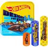 imageSmart Care Hot Wheels Bandage Kit Bandaids for Kids Ideal for Boys Infants and Children LatexFree 3 Assorted Sizes with Collectible Hot Wheels Tin Case 100CTHot Wheels