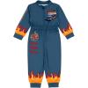 imageHot Wheels French Terry Racing Zip Up Coverall Toddler to Big Kid Sizes 2T  1012Gray