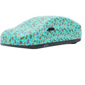 imageHot Wheels I Custom Car Cover MadetoOrder I by Hero Covers I Custom Made to fit Your Vehicle Decorative Automotive Protection Cover I Outdoor and Indoor Car Cover with Carrying Bag I Festive