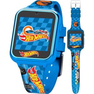 imageHot Wheels Interactive Kids Smartwatch  Touchscreen Watch with Camera Games Voice Recorder Step Tracker Alarm amp Timer  RacingInspired Design USB Rechargeable  Fits Wrists 55 to 8