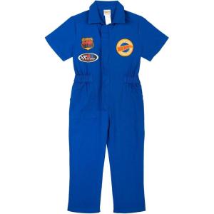 imageHot Wheels Twill Racing Zip Up Coverall Infant to Big Kid Sizes 12 Months  8Blue