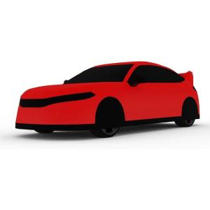 imageIndoor amp Outdoor Custom Car Cover Compatible with Honda Civic Type R 2024  Personalized Hot Wheels Style Design UV Dust amp Weather Protection BlueRed