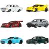 imageHot Wheels 164 Scale DieCast Toy Cars Set of 6 Euro Style Collectible Vehicles with Elevated Deco for Play or Display Styles May Vary