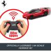 imageHot Wheels RC Toy Car RemoteControl Ferrari SF90 Stradale Assetto Fiorano in 164 Scale Race On and Off Track Booster Button for SpeedFerrari SF90