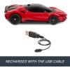 imageHot Wheels RC Toy Car RemoteControl Ferrari SF90 Stradale Assetto Fiorano in 164 Scale Race On and Off Track Booster Button for SpeedFerrari SF90
