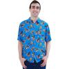 imageHot Wheels Matching Family Button Down Shirt Toddler to Adult Sizes 2T  2XLBright Blue