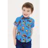 imageHot Wheels Matching Family Button Down Shirt Toddler to Adult Sizes 2T  2XLBright Blue