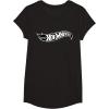 imageHot Wheels  Black Flame Logo TShirtBlack