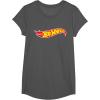 imageHot Wheels  Hot Wheels Logo TShirt SmallAsphalt Grey