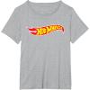 imageHot Wheels  Hot Wheels Logo TShirt SmallHeather Grey