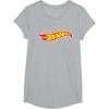 imageHot Wheels  Hot Wheels Logo TShirt SmallHeather Grey