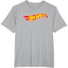 imageHot Wheels  Hot Wheels Logo TShirt SmallHeather Grey