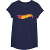 imageHot Wheels  Hot Wheels Logo TShirt SmallNavy Blue