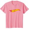 imageHot Wheels  Hot Wheels Logo TShirt SmallPink