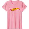 imageHot Wheels  Hot Wheels Logo TShirt SmallPink