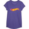imageHot Wheels  Hot Wheels Logo TShirt SmallPurple Heather