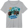 imageHot Wheels  Mega Wrex TShirtHeather Grey