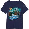 imageHot Wheels  Mega Wrex TShirtNavy Blue