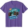 imageHot Wheels  Mega Wrex TShirtPurple Heather