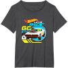 imageHot Wheels Lets Race  Eyes on The Prize TShirtDark Heather Grey