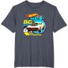 imageHot Wheels Lets Race  Eyes on The Prize TShirtHeather Blue