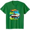 imageHot Wheels Lets Race  Eyes on The Prize TShirtKelly Green