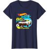 imageHot Wheels Lets Race  Eyes on The Prize TShirtNavy Blue