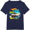 imageHot Wheels Lets Race  Eyes on The Prize TShirtNavy Blue
