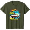 imageHot Wheels Lets Race  Eyes on The Prize TShirtOlive Green